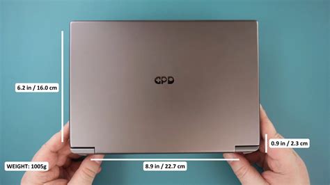gpd win 2 inches